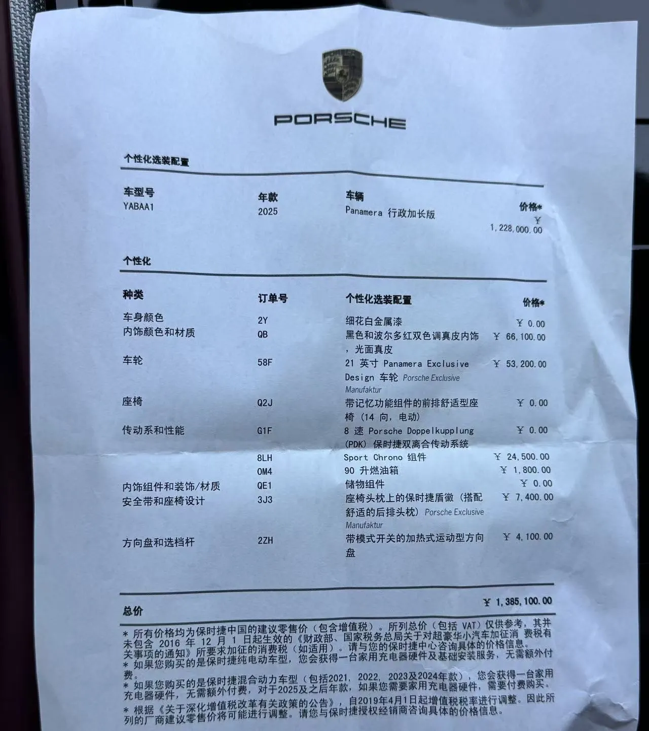 Porsche Panamera, 2025 28