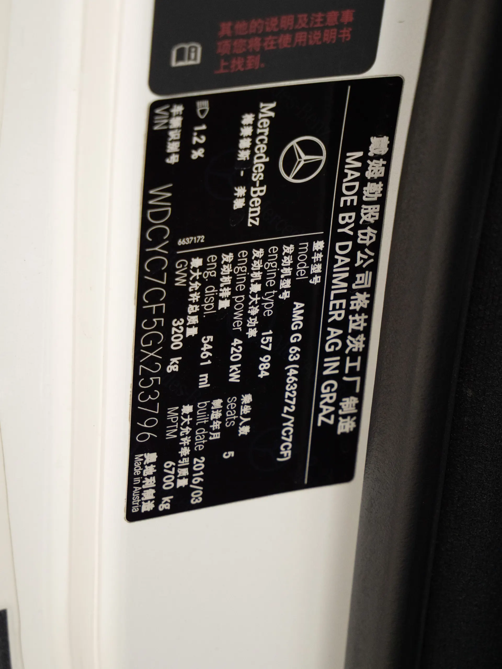Mercedes-Benz G 63, 2016 29
